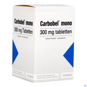 Packshot Carbobel Mono 300mg Comp 35