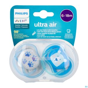 Packshot Philips Avent Fopspeen 6m+ Animals Mix