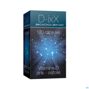 Packshot D-ixx 3000 Zinc Softcaps 120