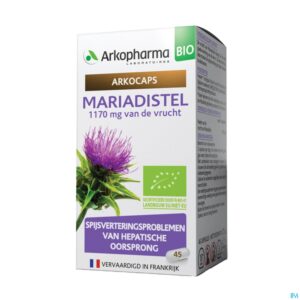 Packshot Arkocaps Mariadistel Bio Caps 45 Nf