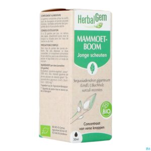 Packshot Herbalgem Mammoetboom Bio 30ml