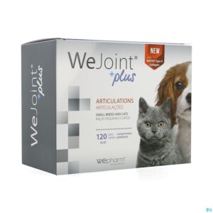 Packshot Wejoint Plus Small Breed & Cat Tabl 4x30