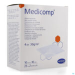 Packshot Medicomp Kp Ster 4l 10x10cm 30g 25x2