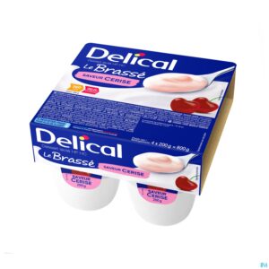 Packshot Delical Le Brasse Kers 4x200g