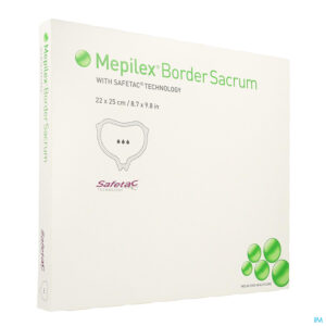 Packshot Mepilex Border Sacrum Ster 16,0x20,0 5 282060