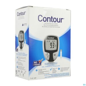 Packshot Ascensia Contour Bloedglucosemeter