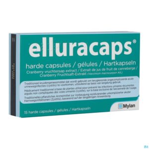 Packshot Elluracaps Harde Caps 15 X 36mg Hdpe