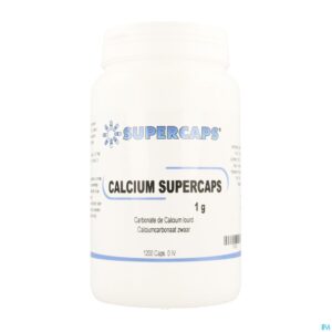 Packshot Calcium Carb. Supercaps Caps 1200x1000mg Ivoor