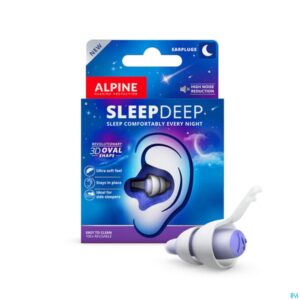 Packshot Alpine Sleepdeep Oordoppen 1p