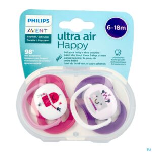 Packshot Philips Avent Fopspeen 6m+ Mix