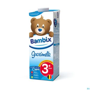 Packshot Bambix Groeimelk Natuur 3+ 1l