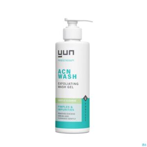 Packshot Yun Acn Gentle Exfoliating Gezichtswasgel 150ml