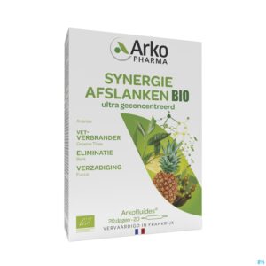 Packshot Arkofluide Synergie Afslanken Bio Amp 20