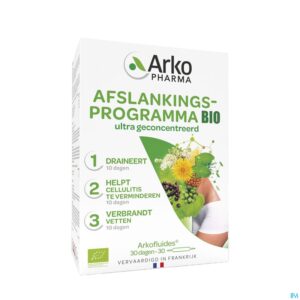 Packshot Arkofluide Afslank Programma Nf Amp 30