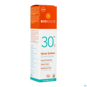 Packshot Biosolis Zonne Spray Ip30 100ml Nf