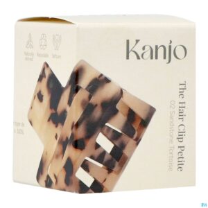 Packshot Kanjo The Hair Clip Petite 02 Sandstone Tortoise