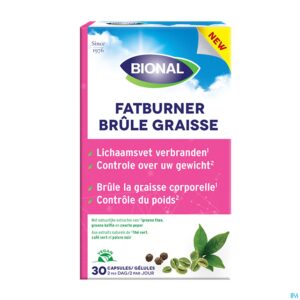 Packshot Bional Fatburner Caps 30