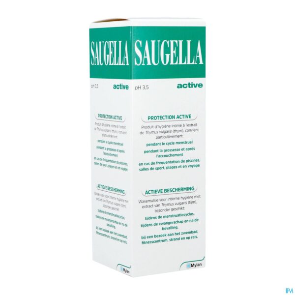 Packshot Saugella Active Emulsion 250ml Nf