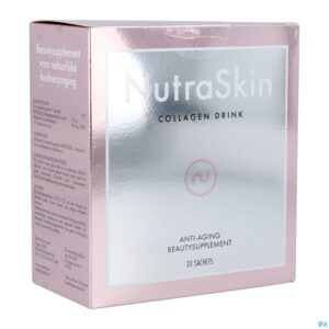 Packshot Nutraskin Collagen Drink Pdr Zakje 20