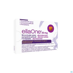 Packshot Ellaone 30mg Filmomh Tabl 1 X 30mg