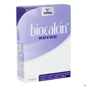 Packshot Biocalcin Caps 30