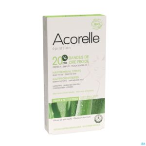 Packshot Acorelle Haarsstrips Gezicht 2x12