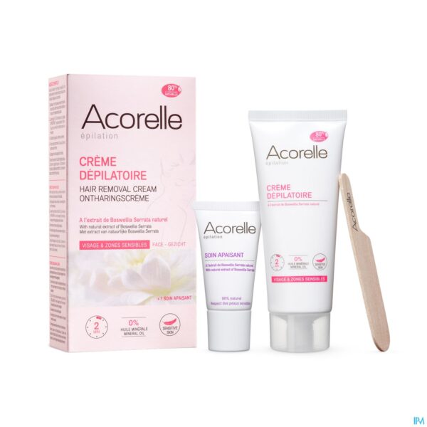 Productshot Acorelle Ontharingscr Gezicht&gevoelige Zones 75ml