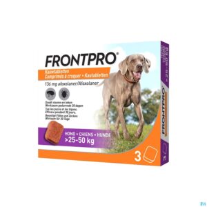 Packshot Frontpro 136mg >25-50kg Hond Kauwtabl 3