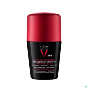 Packshot Vichy Homme Deo Roll Clinical Control 96h 50ml