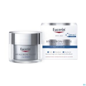 Productshot Eucerin Hyaluron-filler X3 Nachtcreme 50ml