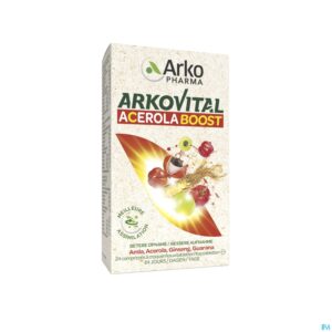 Packshot Arkovital Acerola Boost Kauwtabl 24