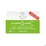 Packshot Alfa Vitamine K2 D3 Forte Softcaps 60 Nf