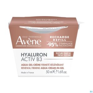 Packshot Avene Hyaluron Activ B3 Aqua Gel-cr Refill 50ml