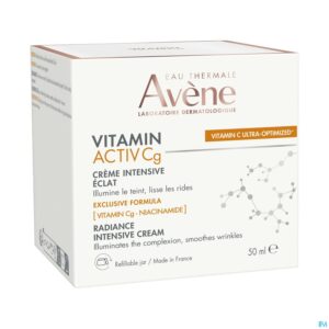 Packshot Avene Vitamine Activ Cg Cr Intens.stral Teint 50ml