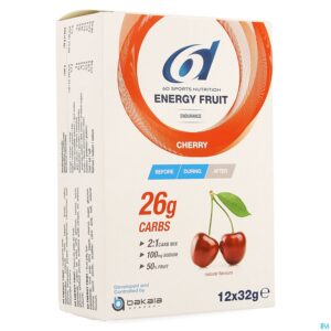 Packshot 6d Energy Fruit Cherry 12x32g