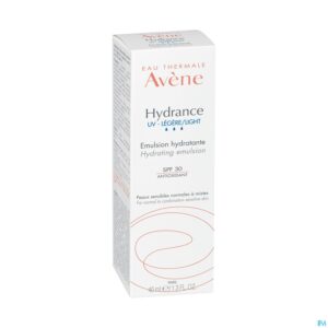 Packshot Avene Hydrance Uv Licht Hydraterende Emulsie 40ml