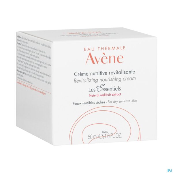 Packshot Avene Les Essentiels Revital. Voedende Creme 50ml