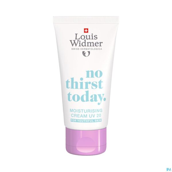 Packshot Widmer Young Moisturising Cr Ip20 Parf Tube 50ml