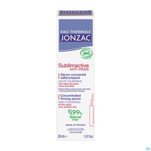 Packshot Jonzac Sublimactive Geconc. Verst. Serum Bio 30ml