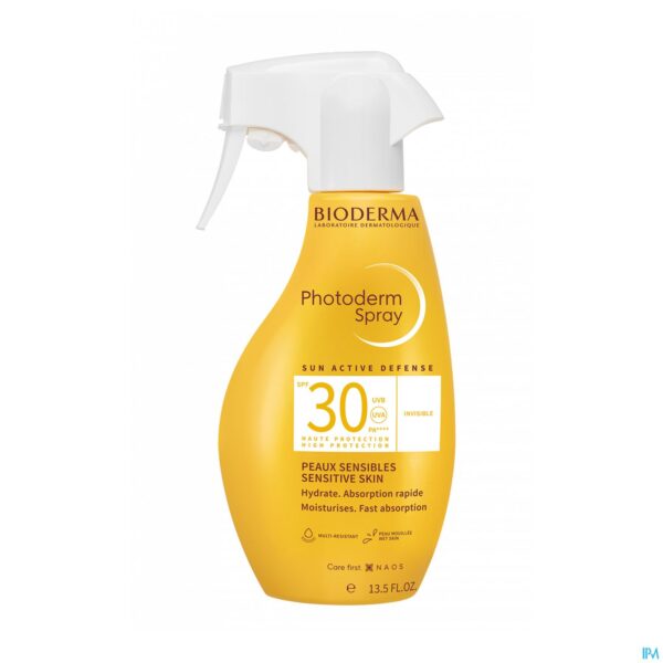 Packshot Bioderma Photoderm Spray Invisible Spf30 300ml