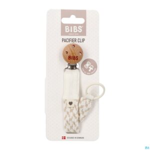 Packshot Bibs Fopspeenketting Braided Ivory&vanilla