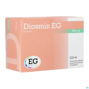 Packshot Diosmin EG 500Mg Filmomh Tabl 120