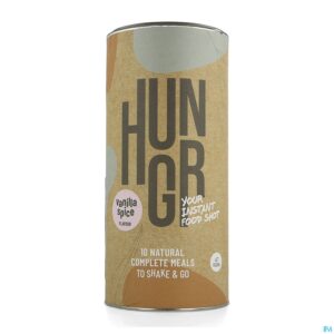 Packshot Hungr Vanilla Spice Flavour 650g