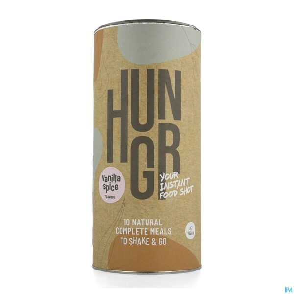 Packshot Hungr Vanilla Spice Flavour 650g