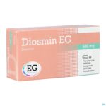 Packshot Diosmin EG 500Mg Filmomh Tabl  30