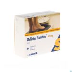 Packshot Orlistat Sandoz Harde Caps 84 X 60mg