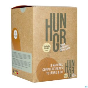 Packshot Hungr Banana Bread Shake 8x65g