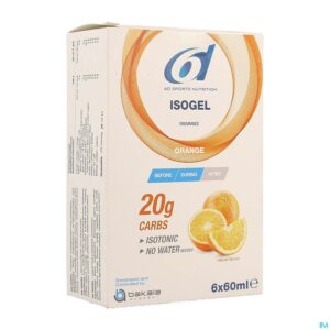 Packshot 6d Sixd Isogel Orange 6x60ml